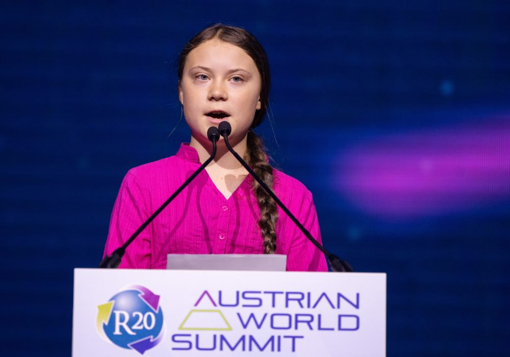 Greta Thunberg at the UN